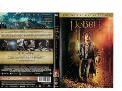 Hobbit  Smaugs Ödemark  DVD 